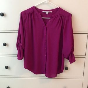 Pink Fuchsia Work or Party Blouse!